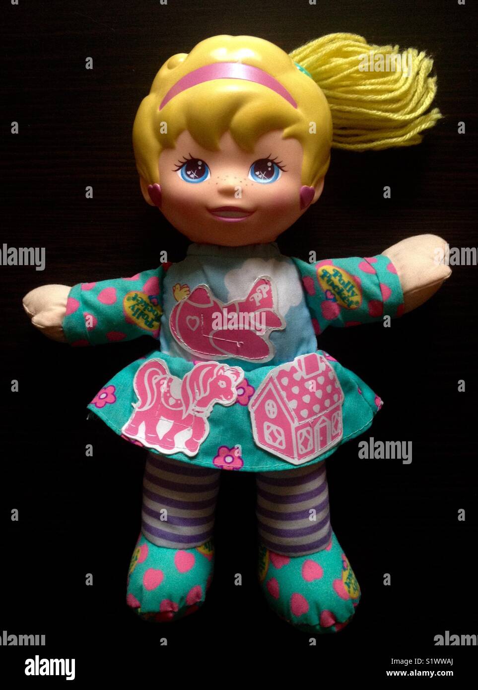 Polly Pocket Vintage poupée de chiffon Banque D'Images
