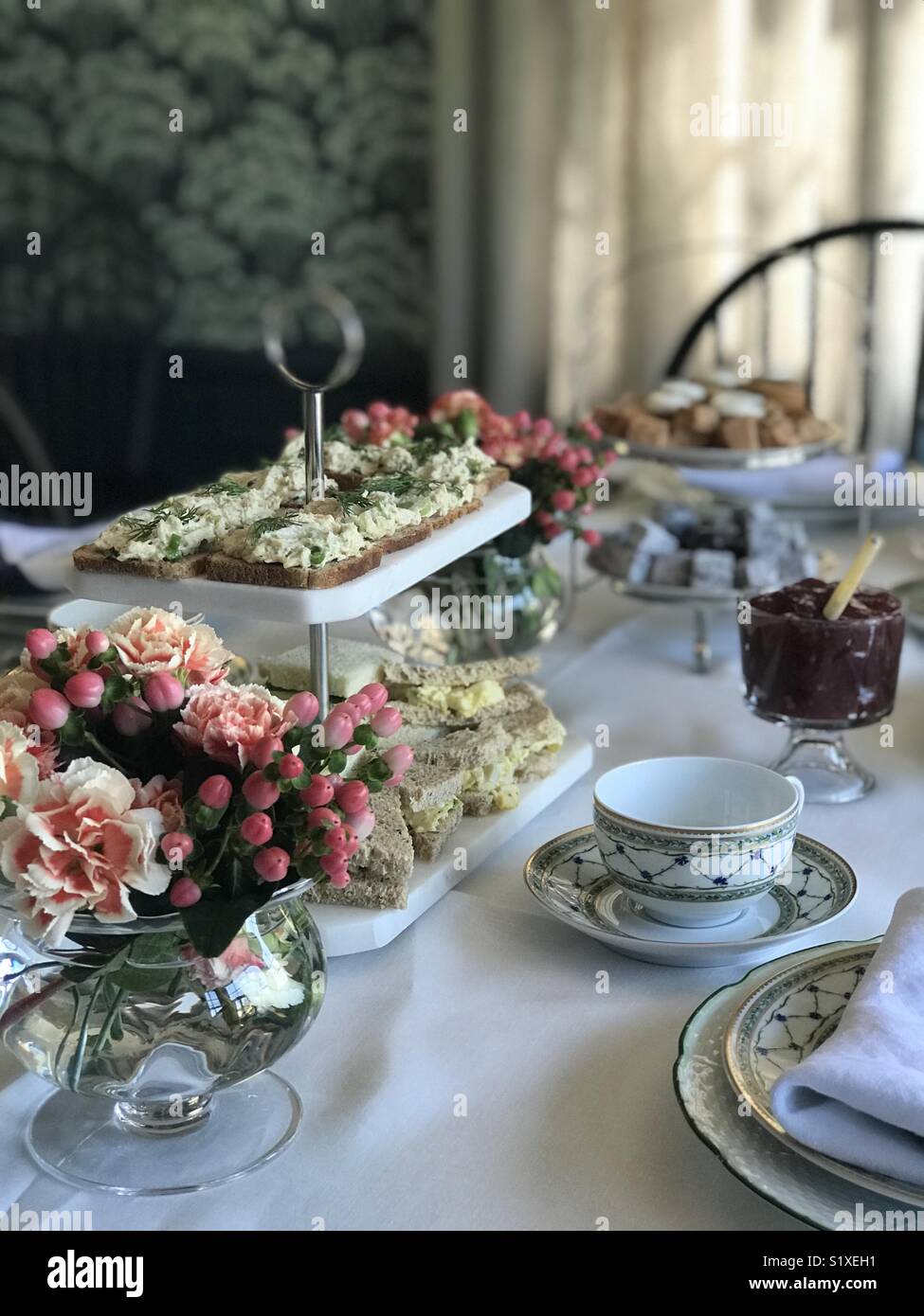 Tea party Banque D'Images