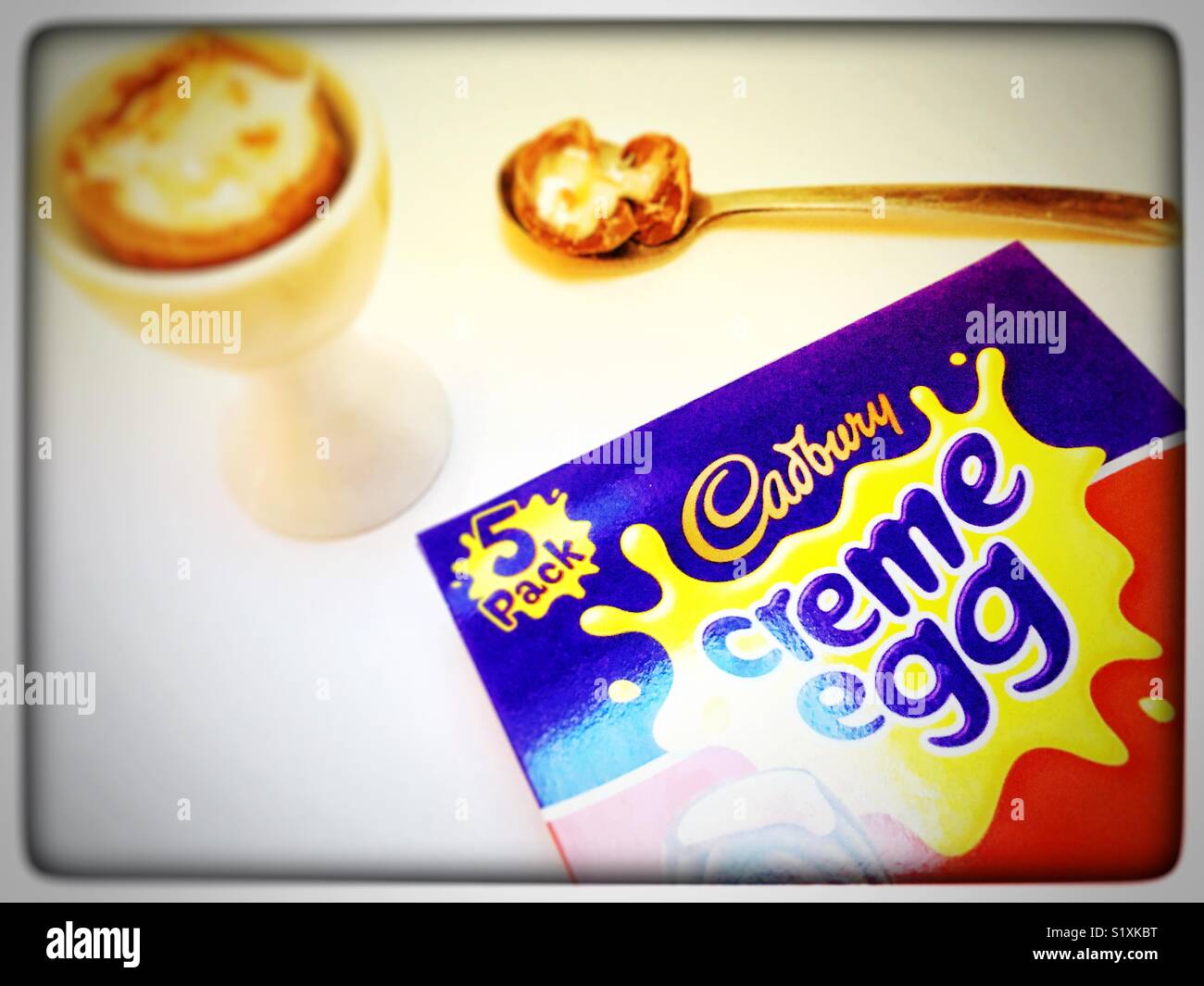 Cadbury creme egg Banque D'Images