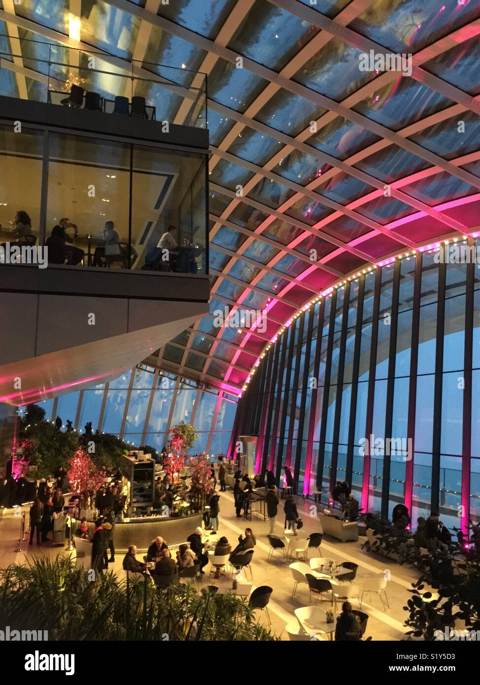 Sky Garden. Londres. Banque D'Images