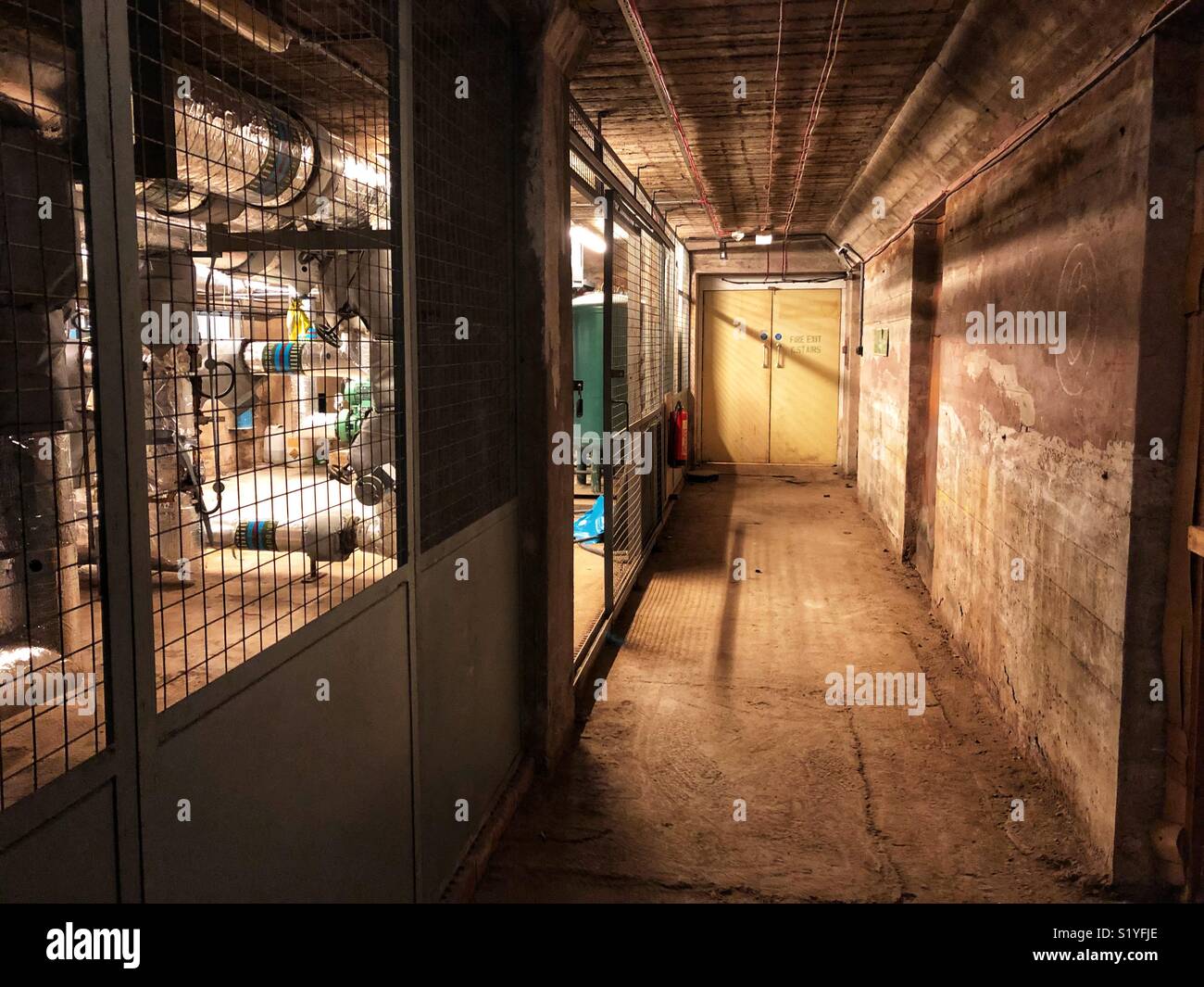 Sous-sol de l'Université Aston Banque D'Images