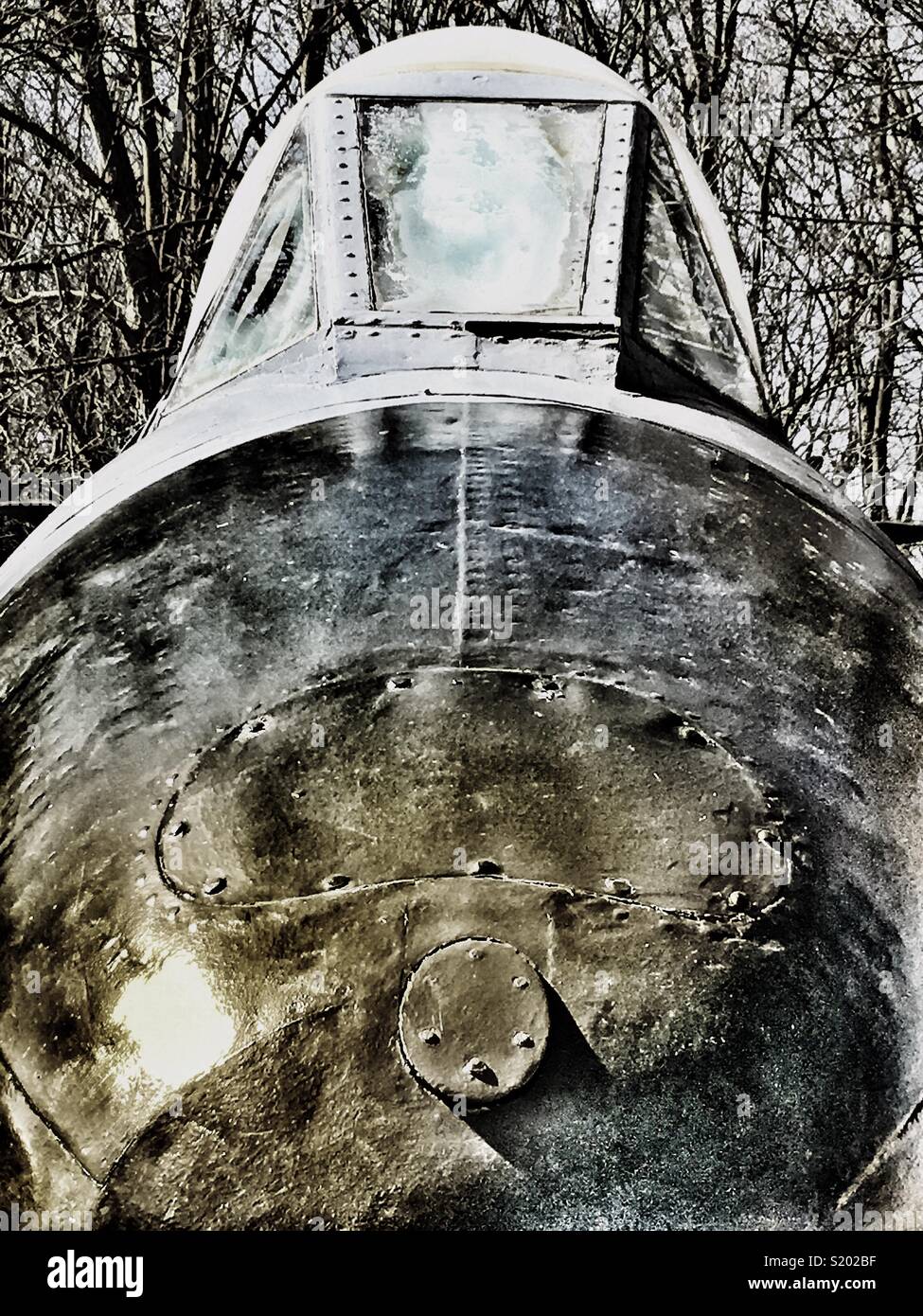 Chasseur de la guerre froide Banque D'Images