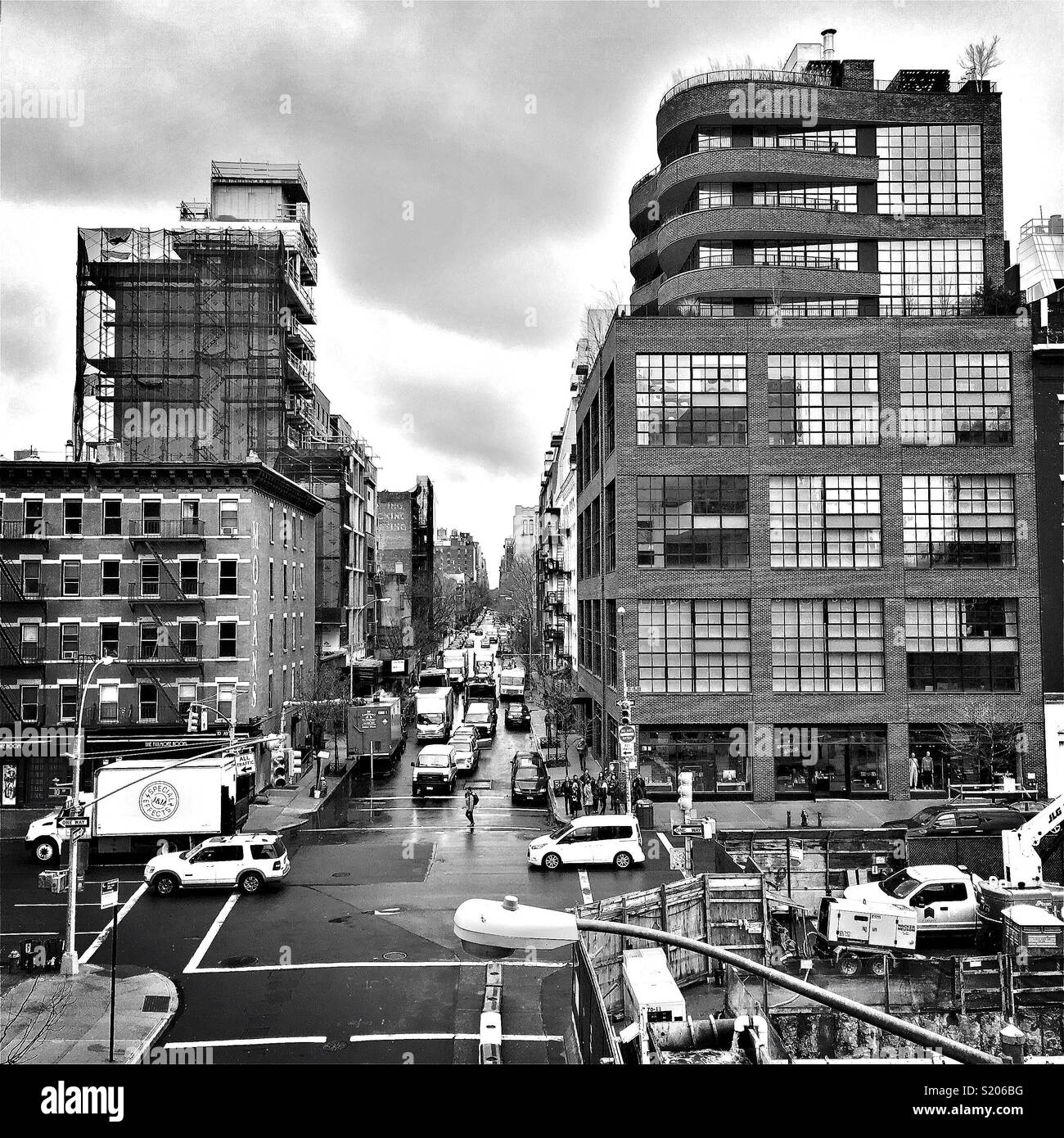 New York Street - Image de stock capturée avec un smartphone