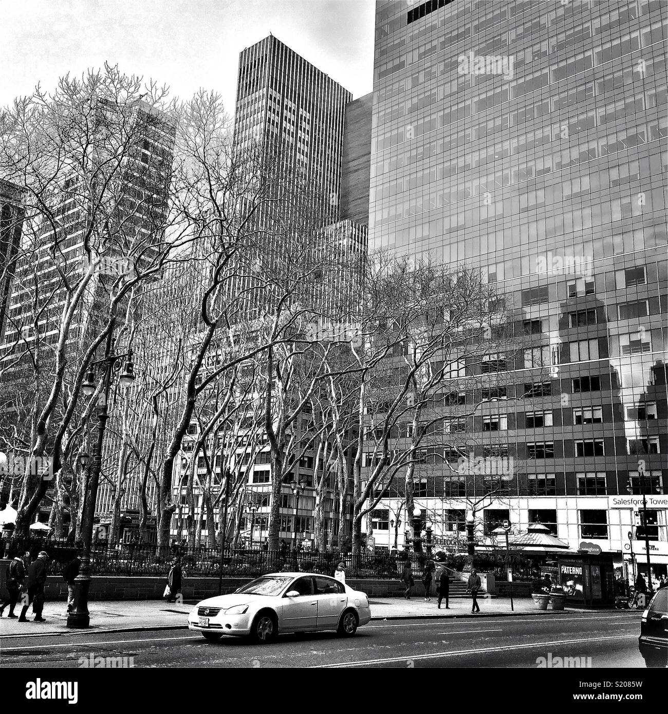 Bryant Park New York - Image de stock capturée avec un smartphone