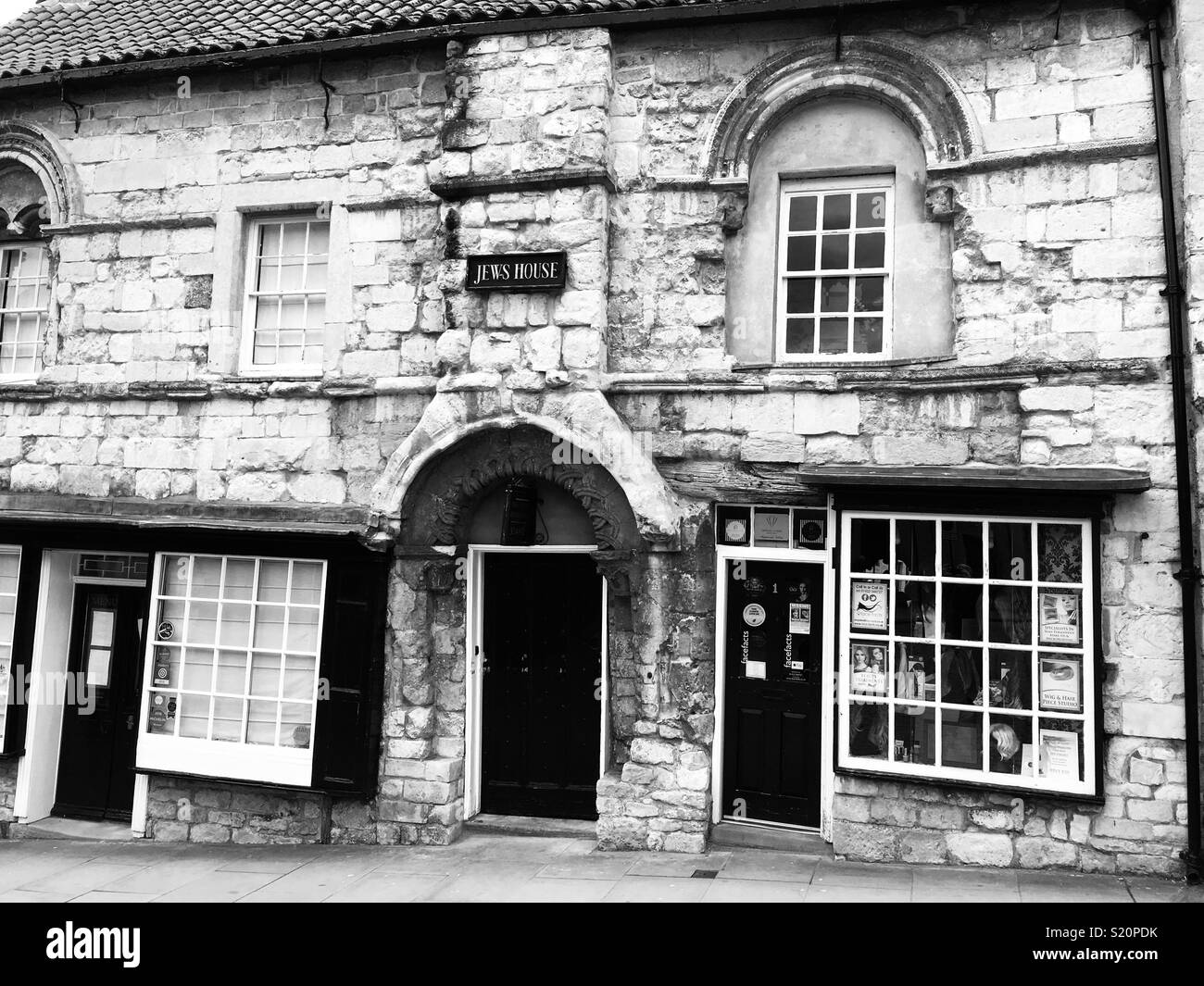 Maison juifs, abrupte, Lincoln Banque D'Images