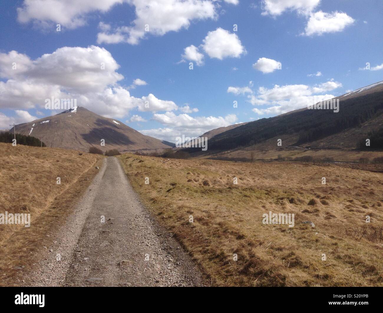 Le West Highland Way, Ecosse Banque D'Images