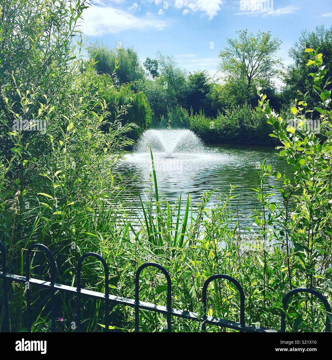 Clissold Park, Hackney, Londres Banque D'Images