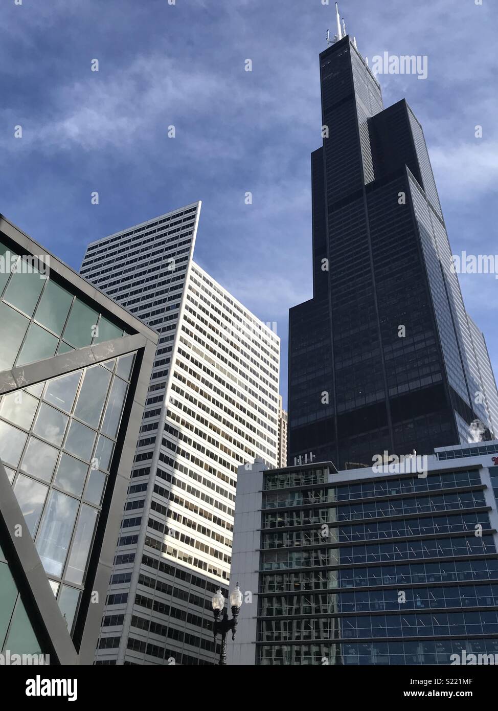 La Willis Tower, Chicago Banque D'Images