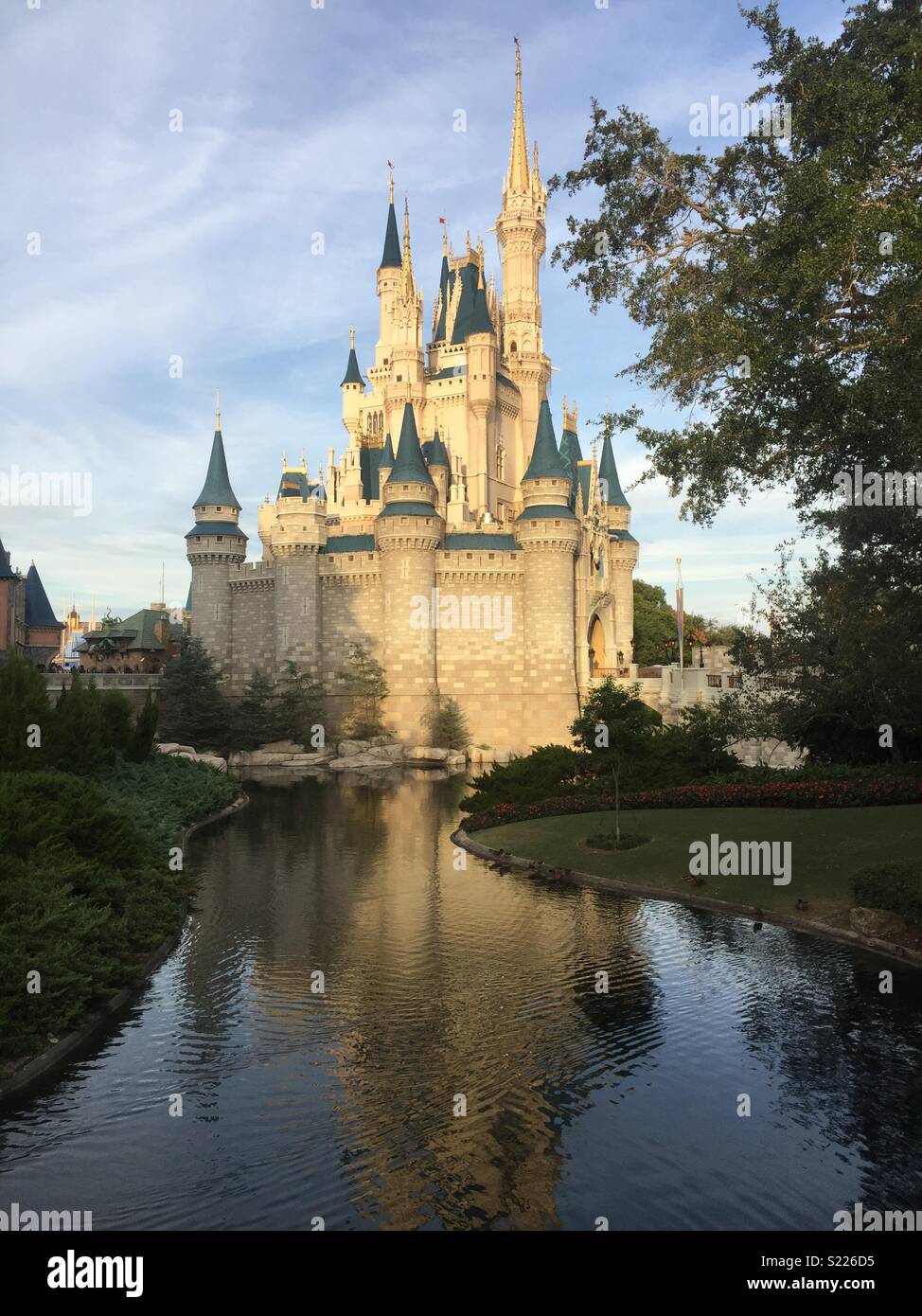 Disney's Magic Kingdom le long d'une journée d'octobre Banque D'Images