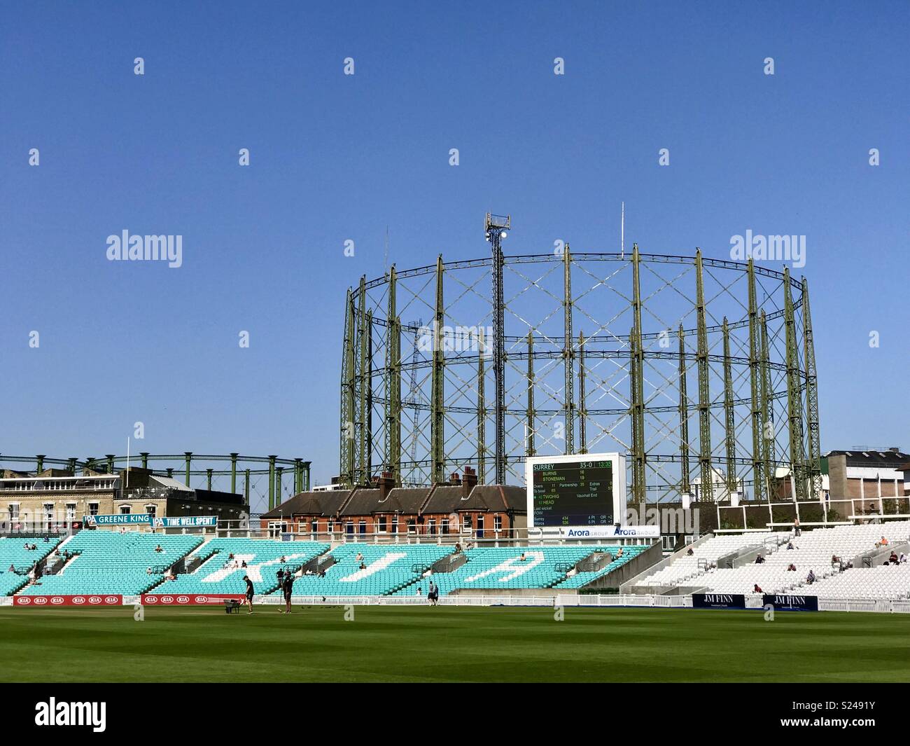 L'Oval Cricket Ground Banque D'Images