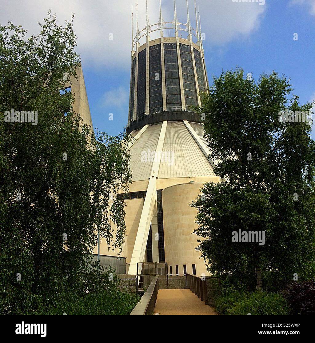 Metropolitan Cathedral of Christ the King, Liverpool, Royaume-Uni. Banque D'Images