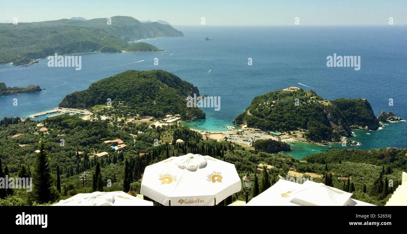 Palaiokastritsa - Image de stock capturée avec un smartphone