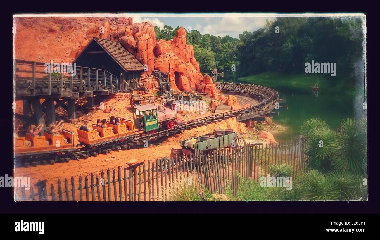 Big Thunder Mountain Banque D'Images