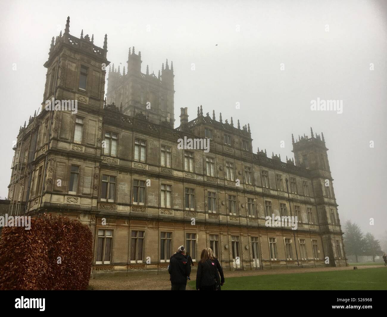 Château de Highclere downton abbey - Image de stock capturée avec un smartphone