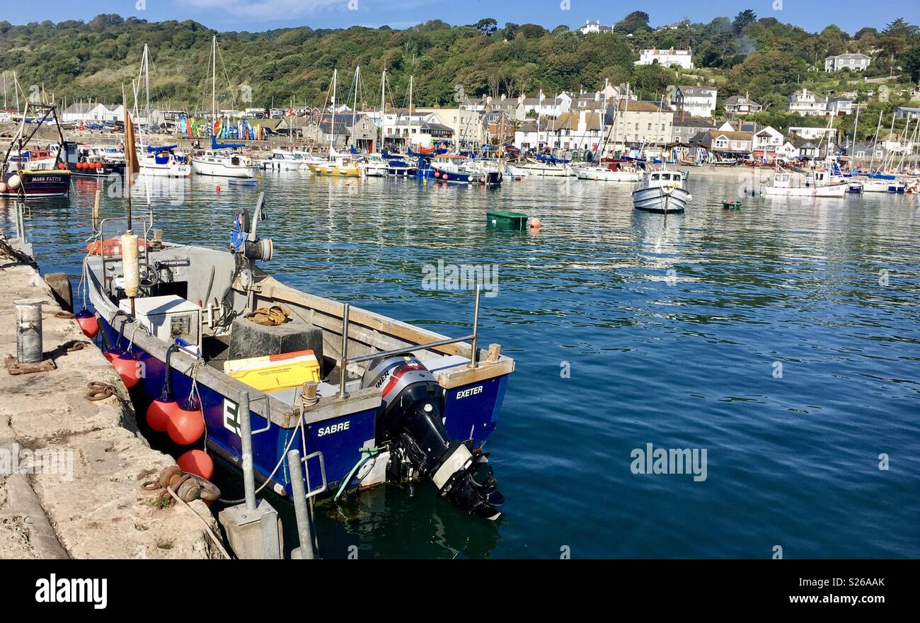 Lyme Regis - Image de stock capturée avec un smartphone