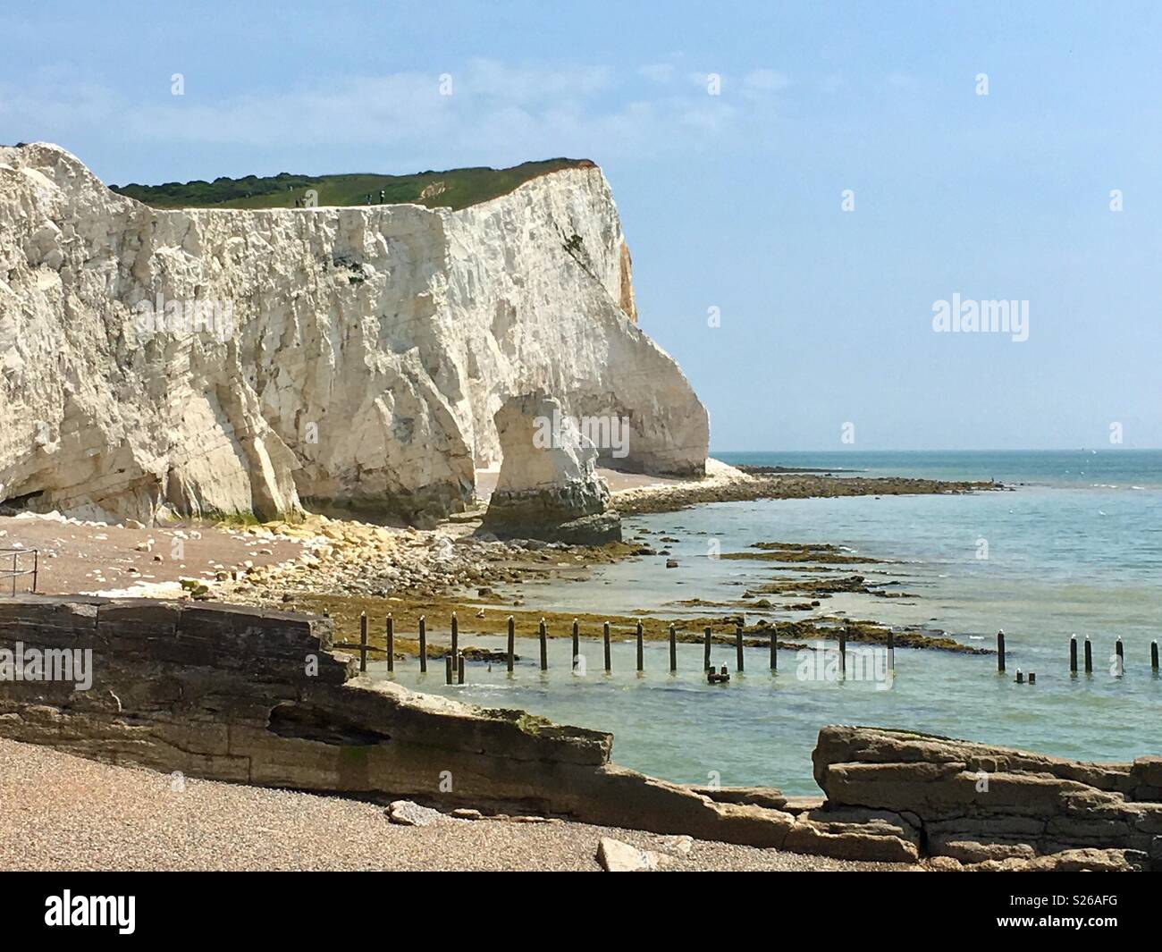 Seaford Head Banque D'Images