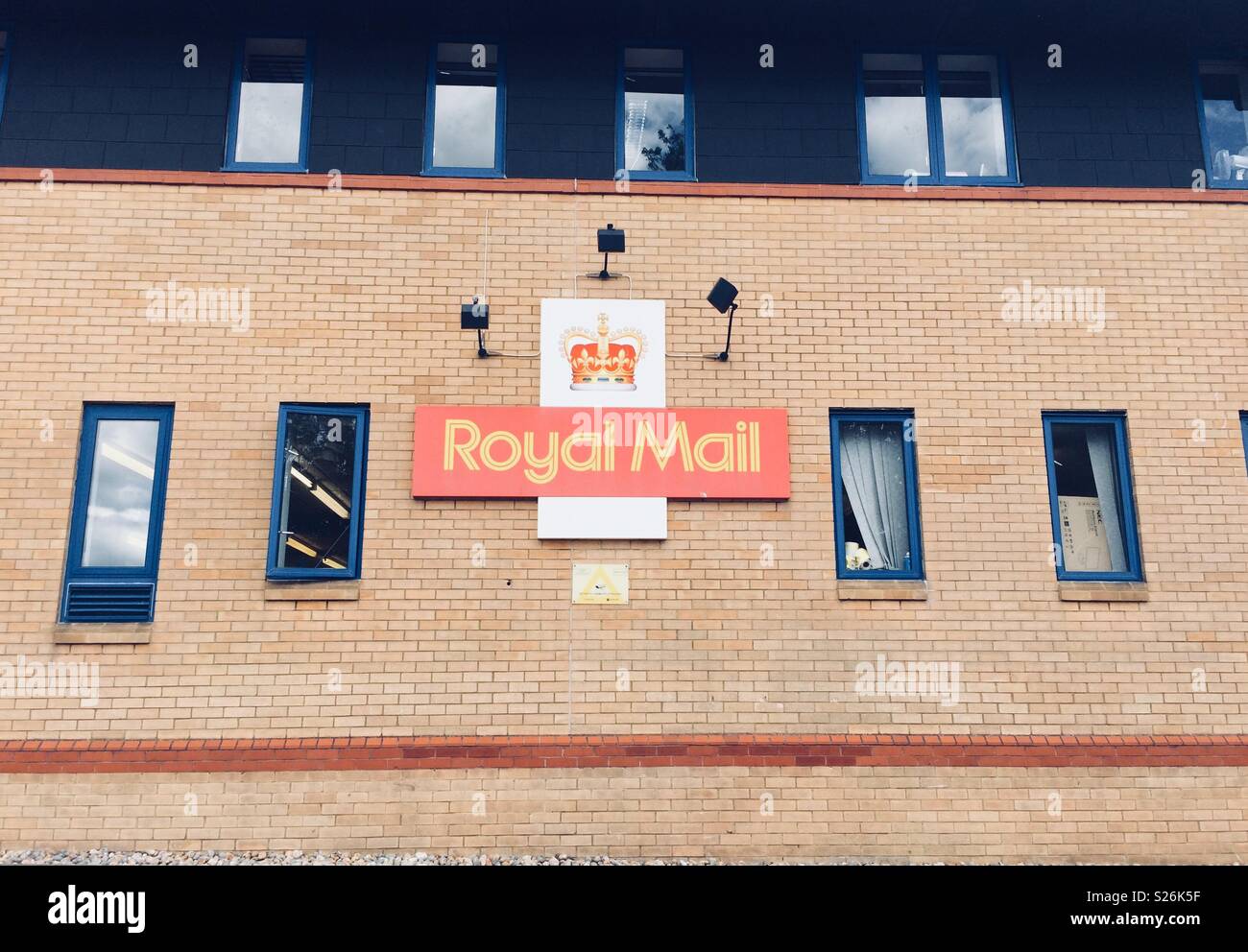 Royal Mail delivery office Banque D'Images