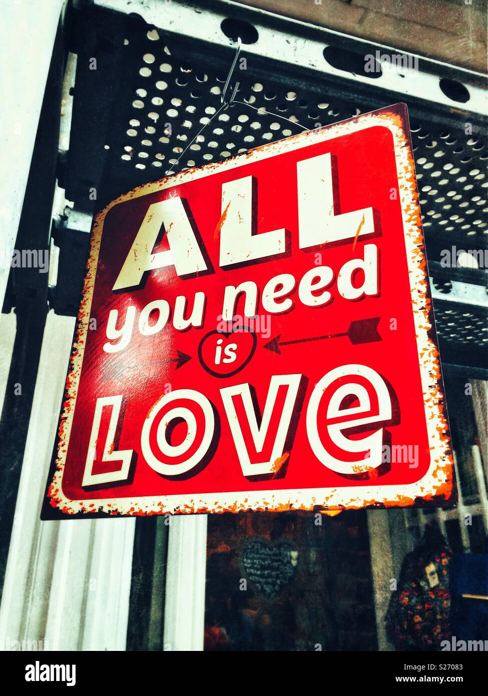 Tout ce qu'il vous faut, c'est l'amour Banque D'Images