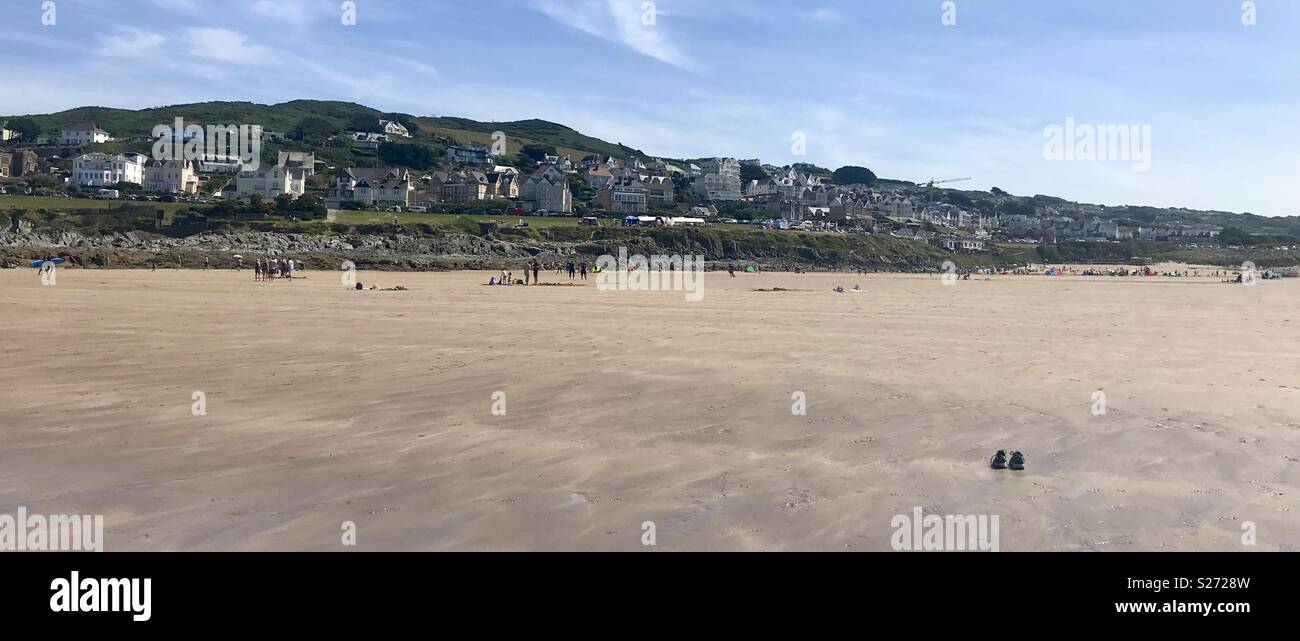 Woolacombe sands Banque D'Images
