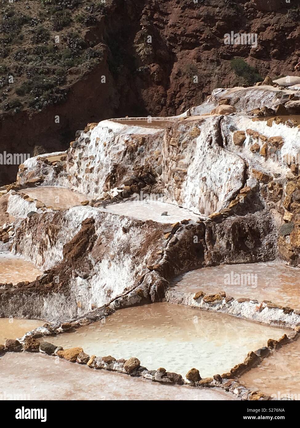 Salinas de Maras Banque D'Images