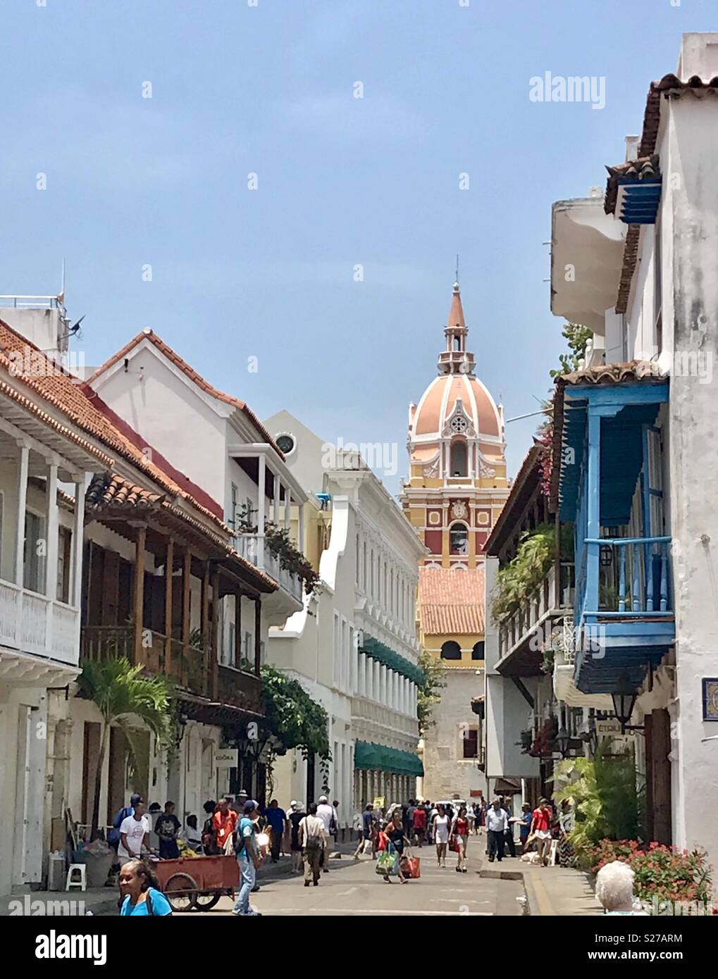 Colombie Cartagena - Image de stock capturée avec un smartphone