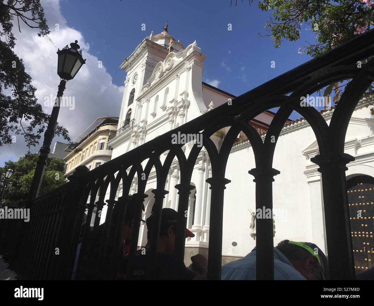 Cathédrale de Caracas au Venezuela. Vicente Quintero. Banque D'Images