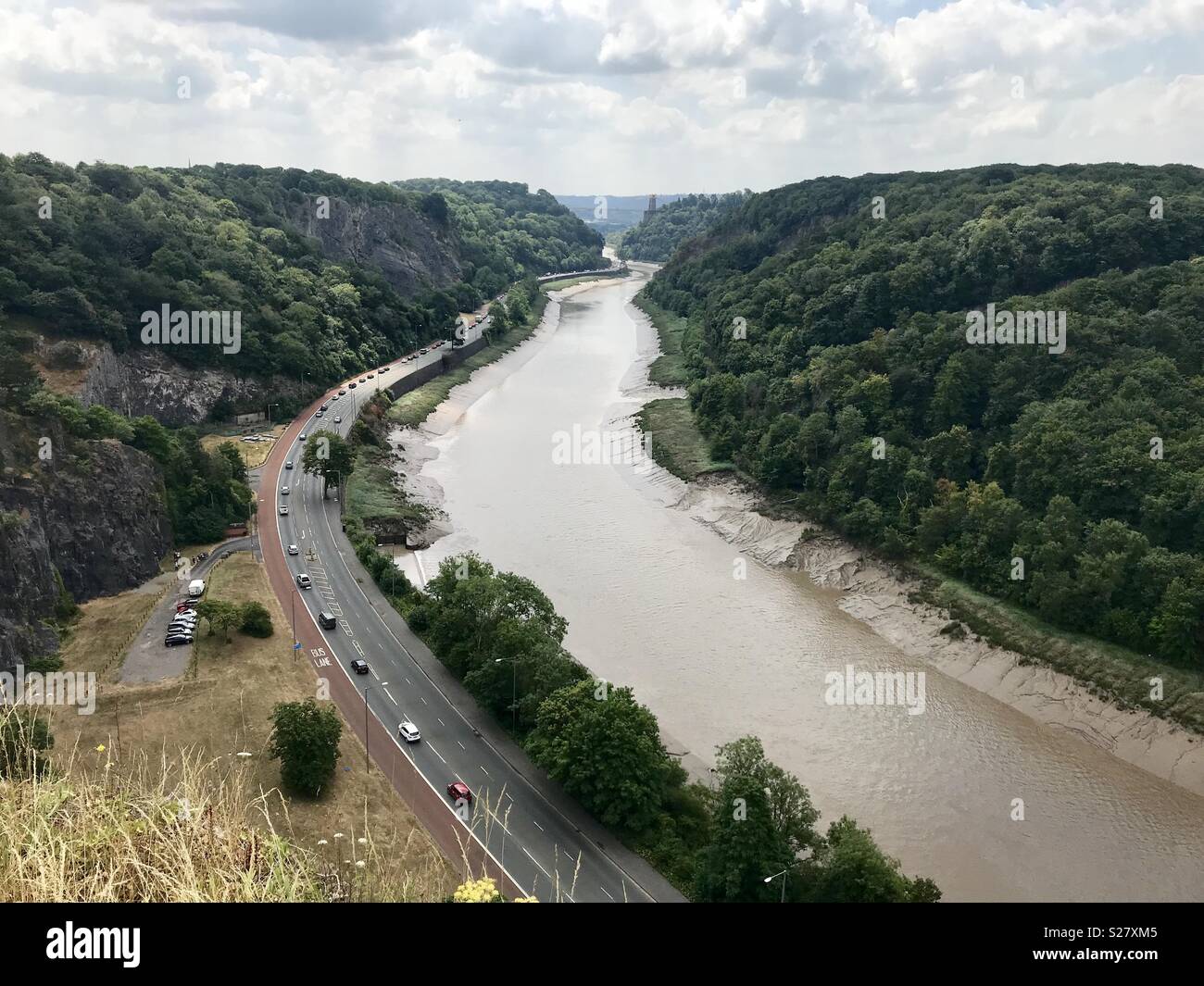 La rivière Avon - Image de stock capturée avec un smartphone