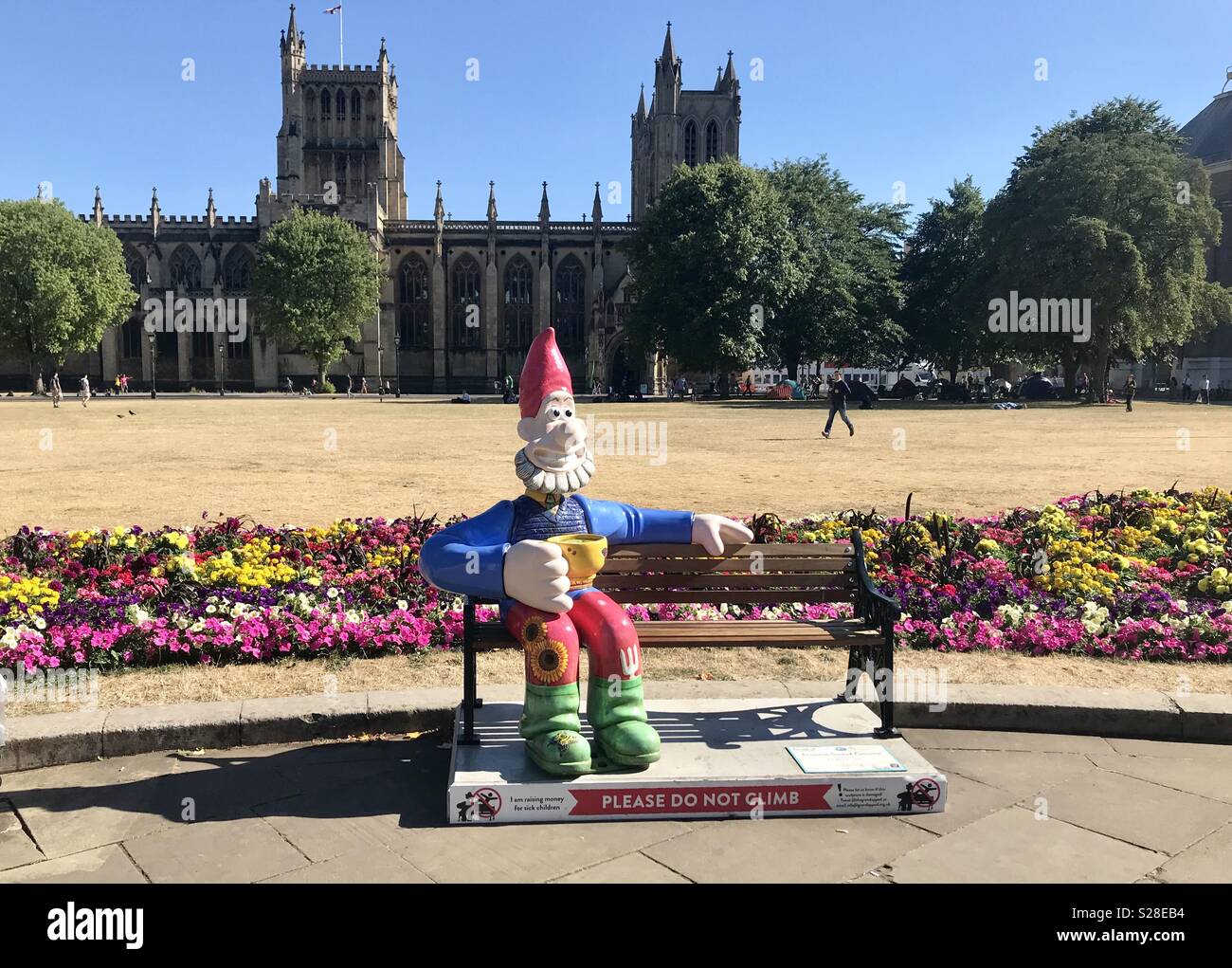 College Green Bristol gromit trail unleashed Banque D'Images