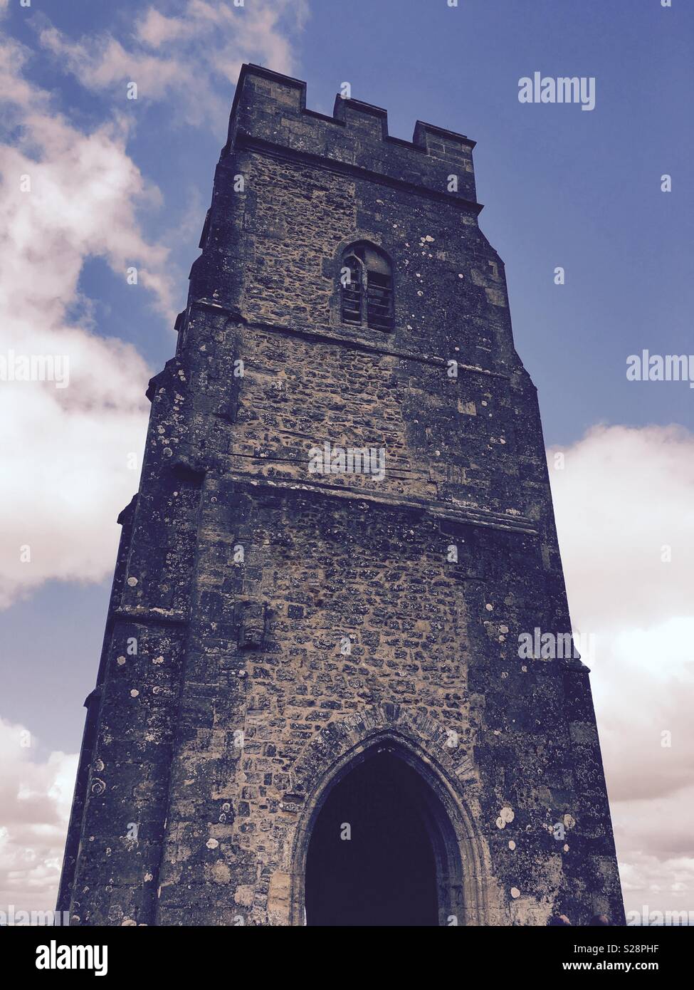 Tor de Glastonbury, Somerset Banque D'Images