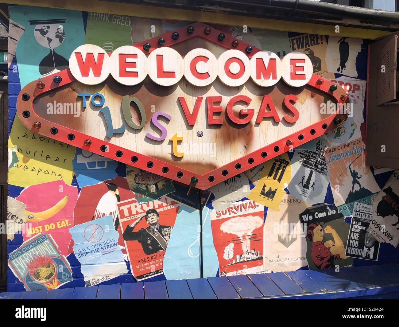 Lost Vegas Banque D'Images