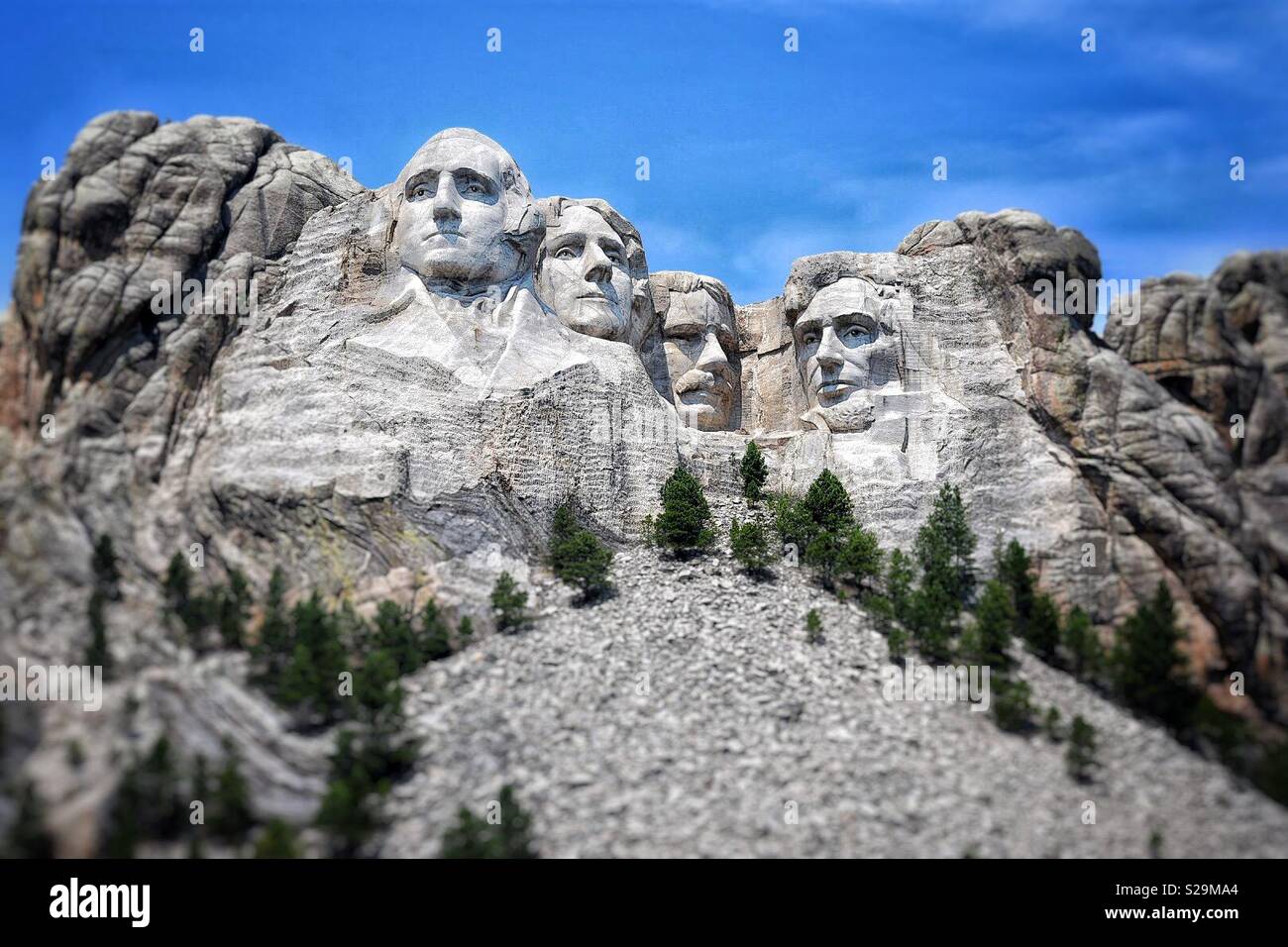 Mont Rushmore Banque D'Images