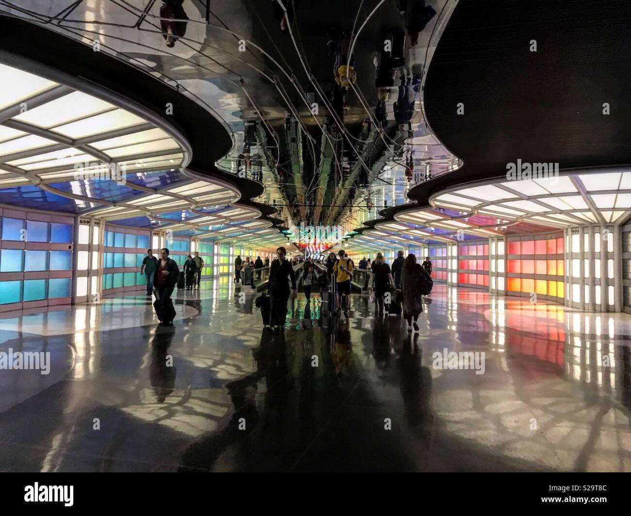 Chicago O'Hara international airport Banque D'Images