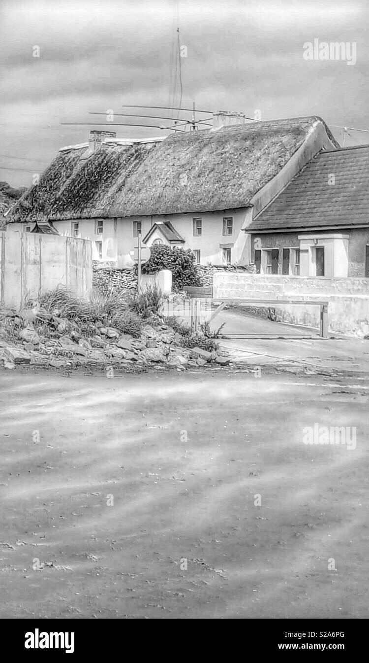 Irish country cottages Banque D'Images