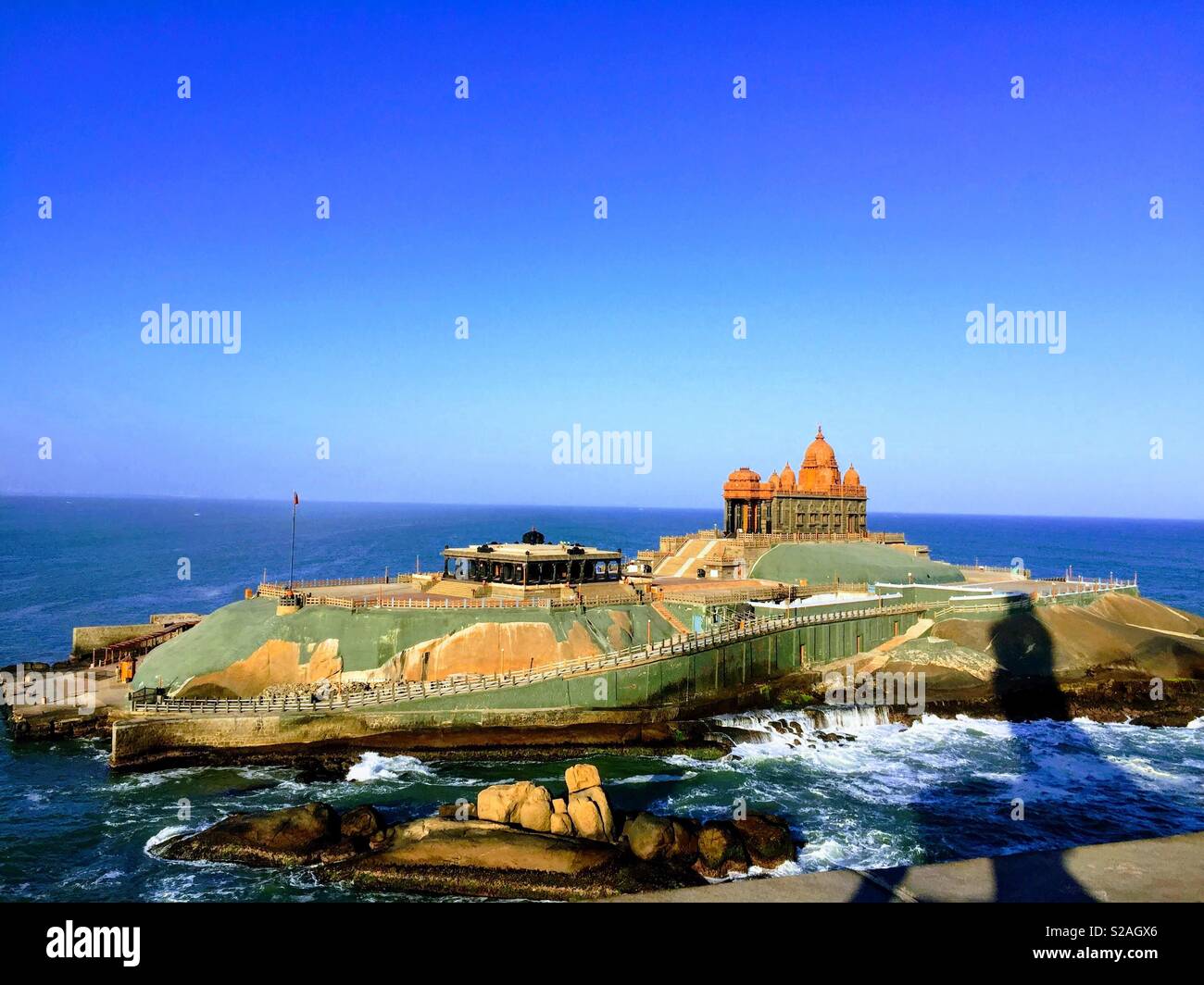 Vivekananda Rock, Kanyakumari Banque D'Images