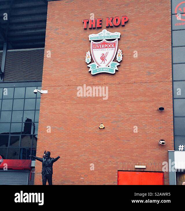 Liverpool F.C. Le Kop Banque D'Images