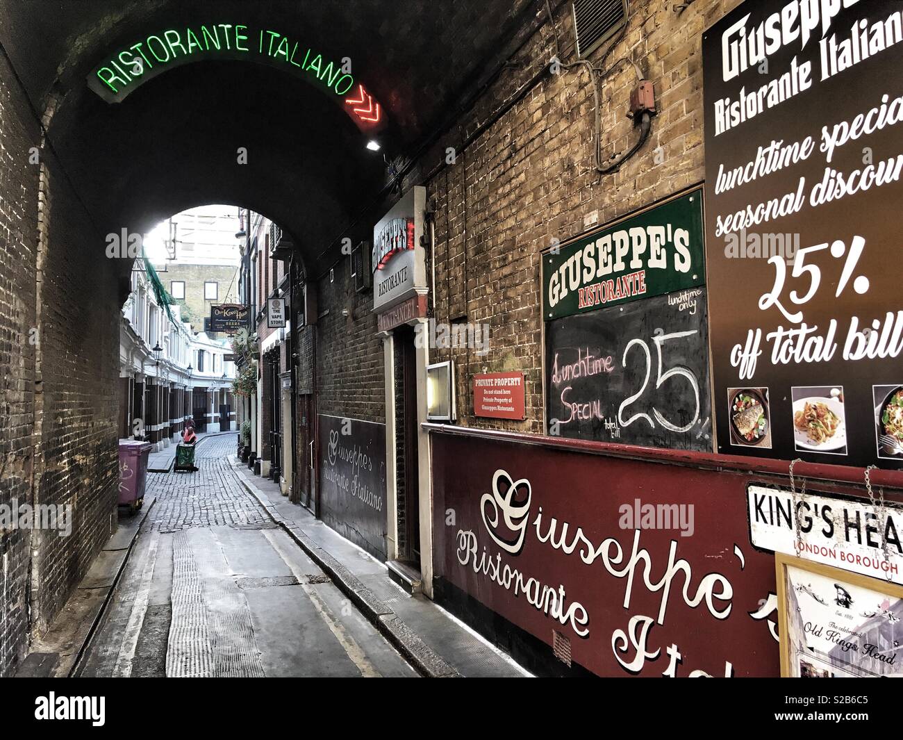 Kings Head Yard à Southwark, à Londres, en Angleterre Banque D'Images