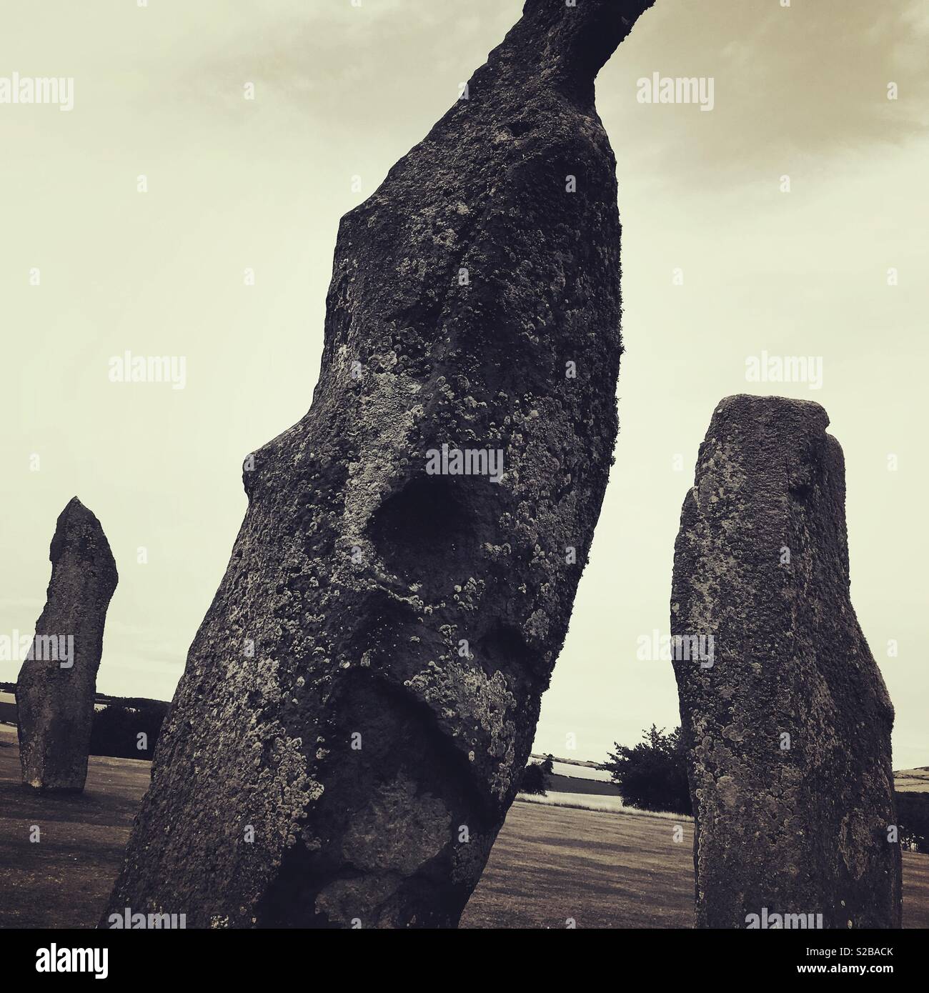 Lundin Links Stones - Image de stock capturée avec un smartphone