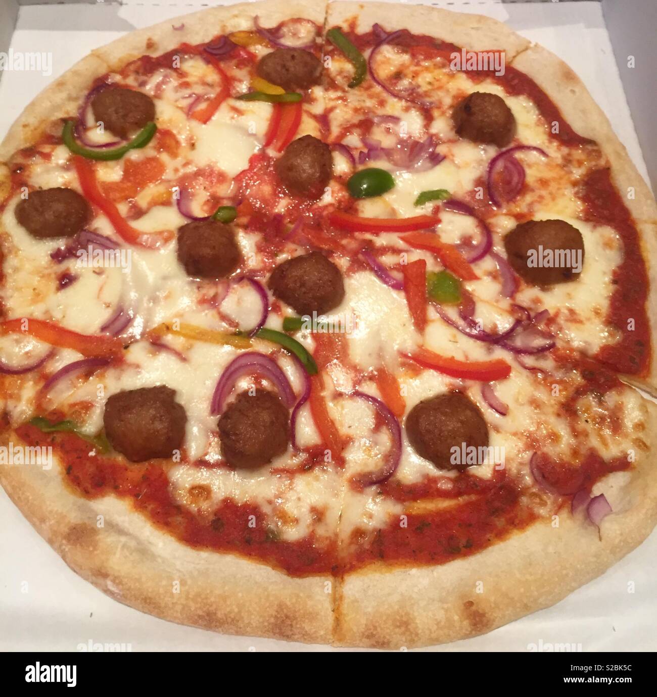 Pizza - Image de stock capturée avec un smartphone