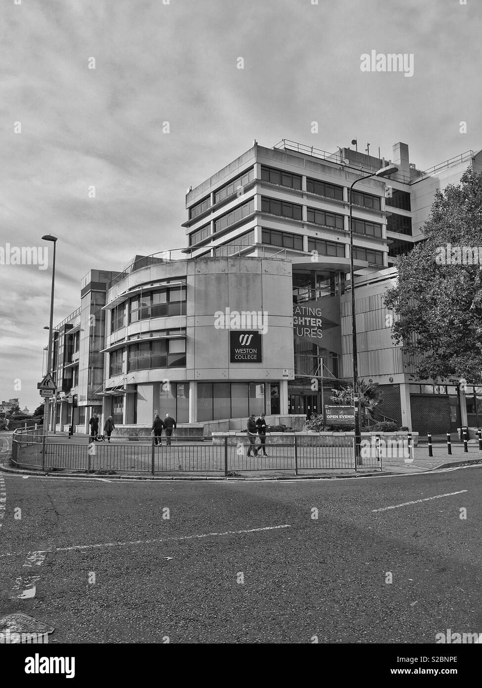 Le Campus de Knightstone Weston College à Weston-super-Mare, UK Banque D'Images