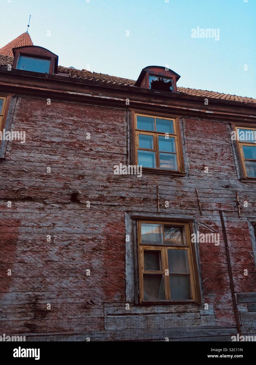 La vieille ville de Tallinn - Image de stock capturée avec un smartphone