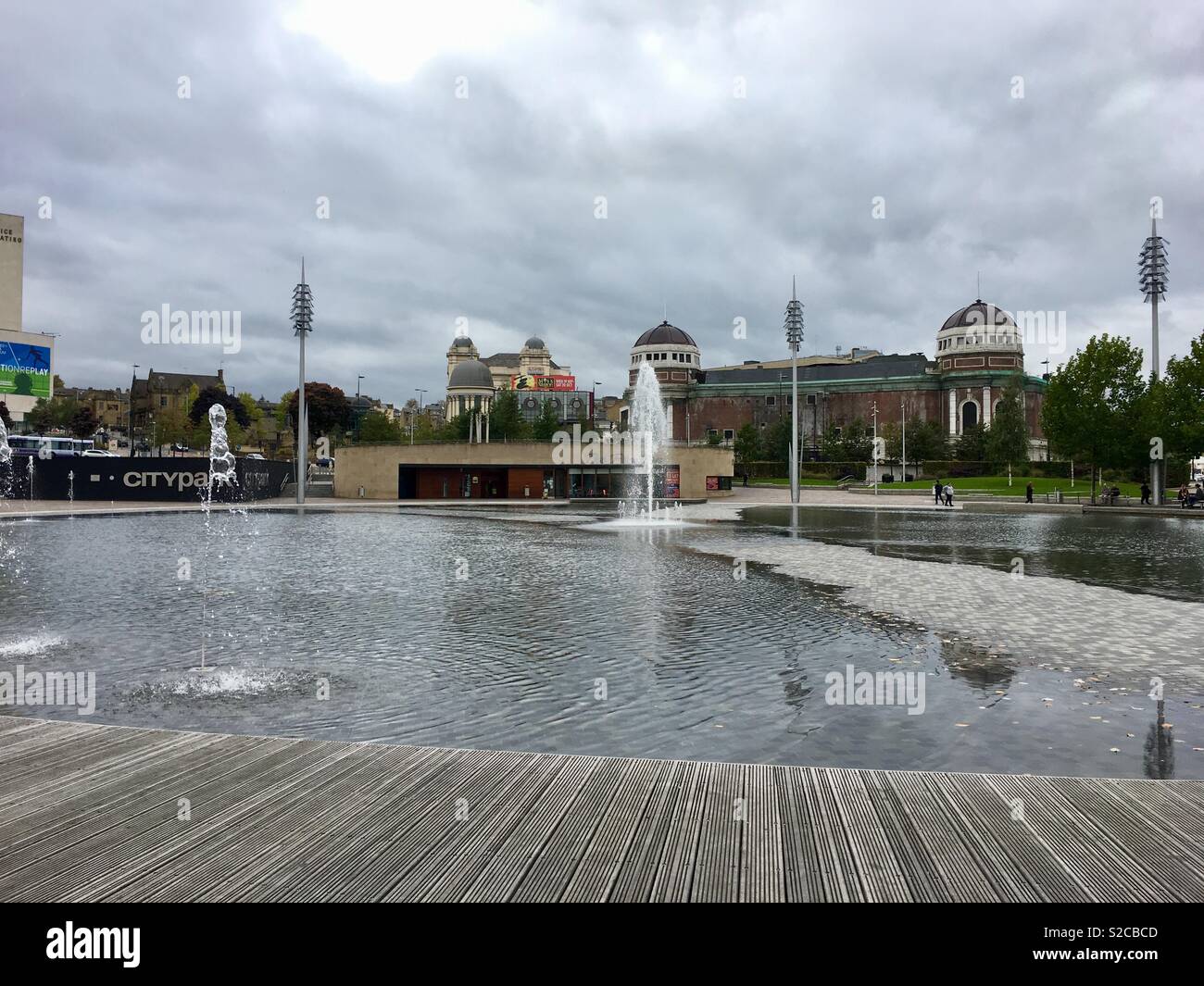 City Park, Bradford, Yorkshire, Royaume-Uni Banque D'Images