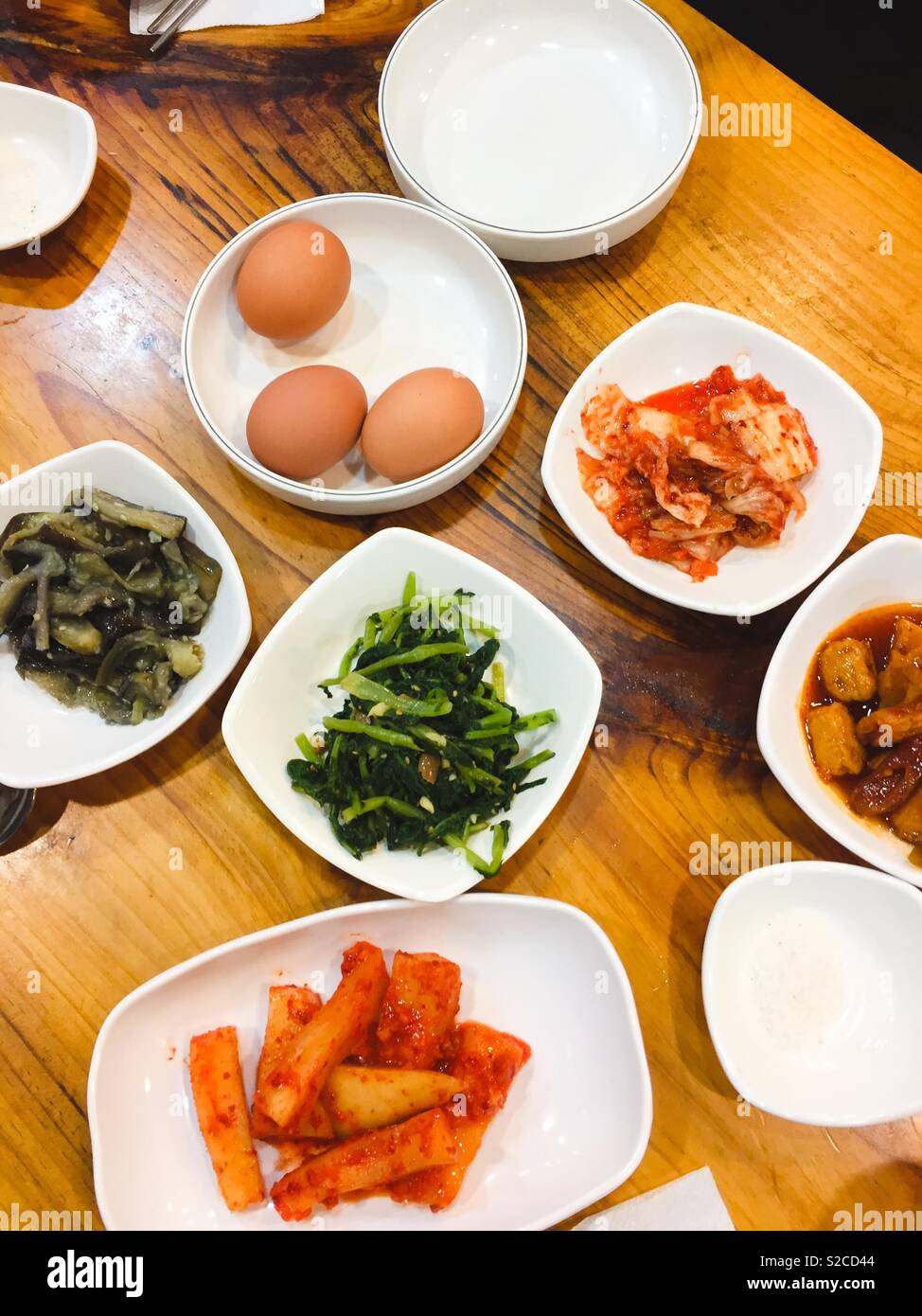 Nourriture coréenne Banque D'Images