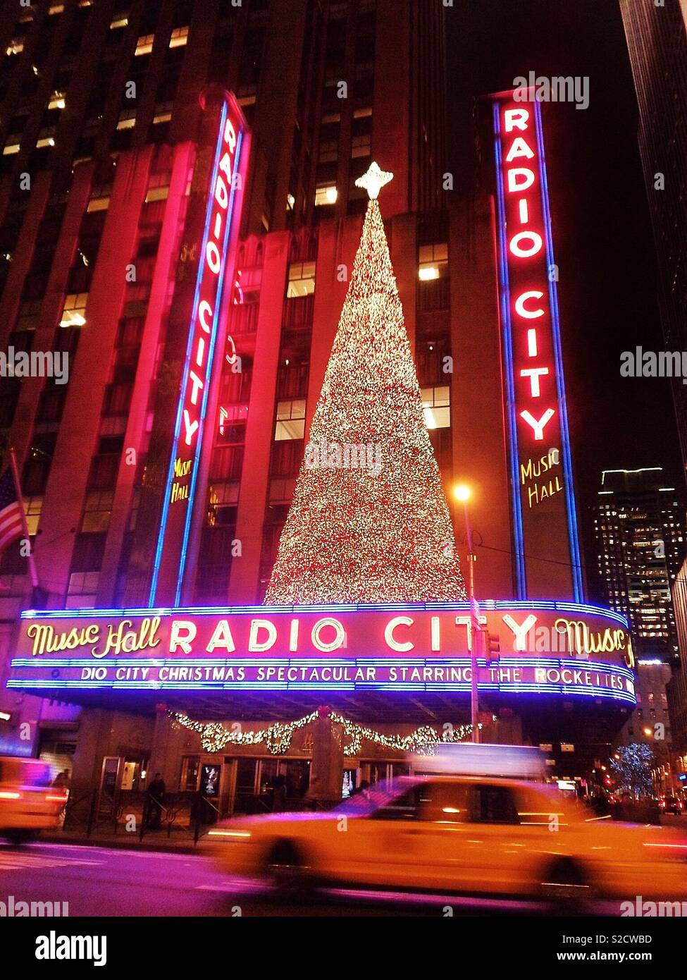 Radio City, New York City Banque D'Images