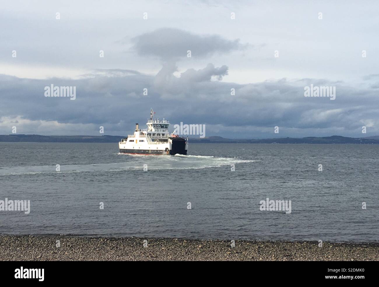 Un traversier sur le Firth of Clyde Banque D'Images