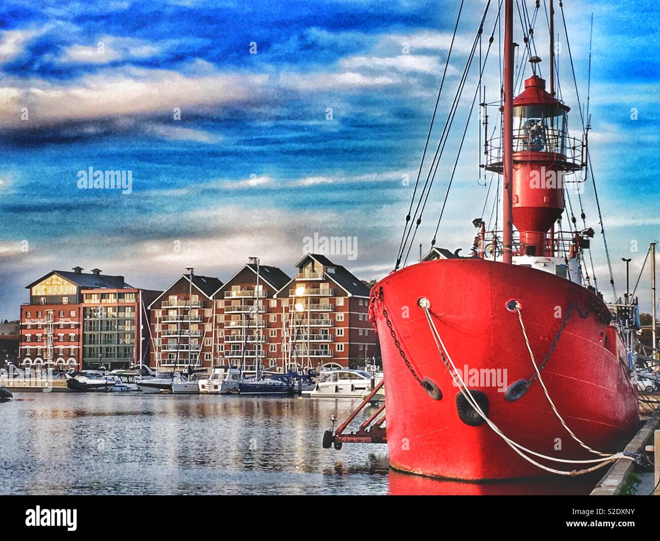 Radio Mi Amigo Ipswich Suffolk Angleterre lège - Image de stock capturée avec un smartphone