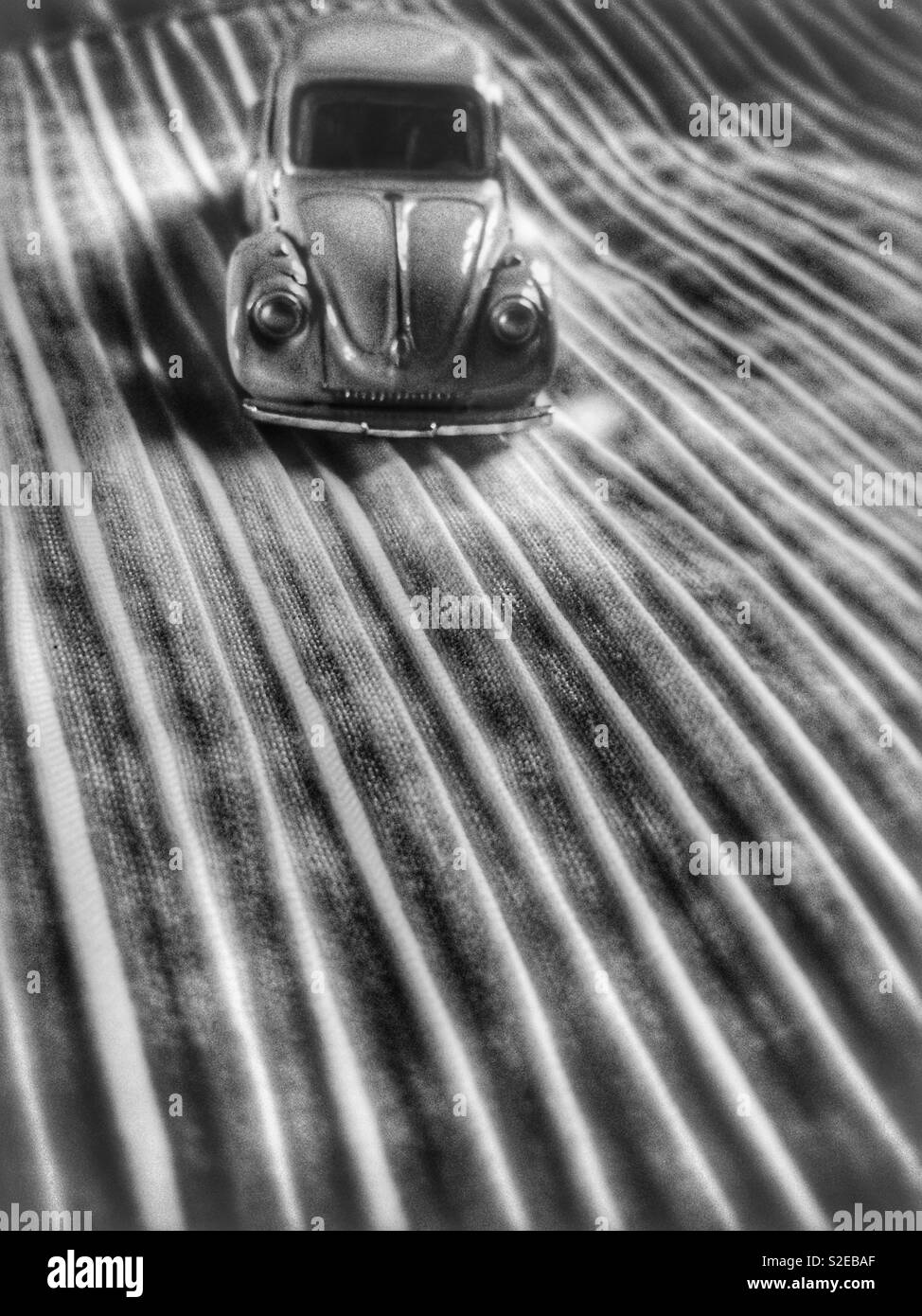 Beetle jouet réplique métallique - Image de stock capturée avec un smartphone