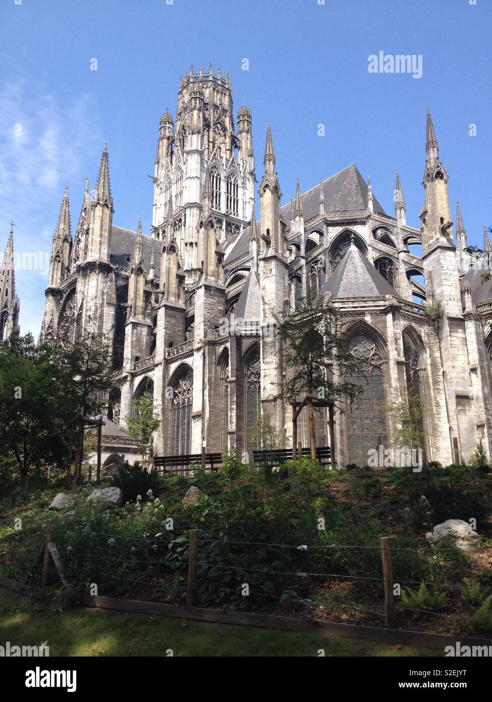 La cathédrale de Rouen Banque D'Images