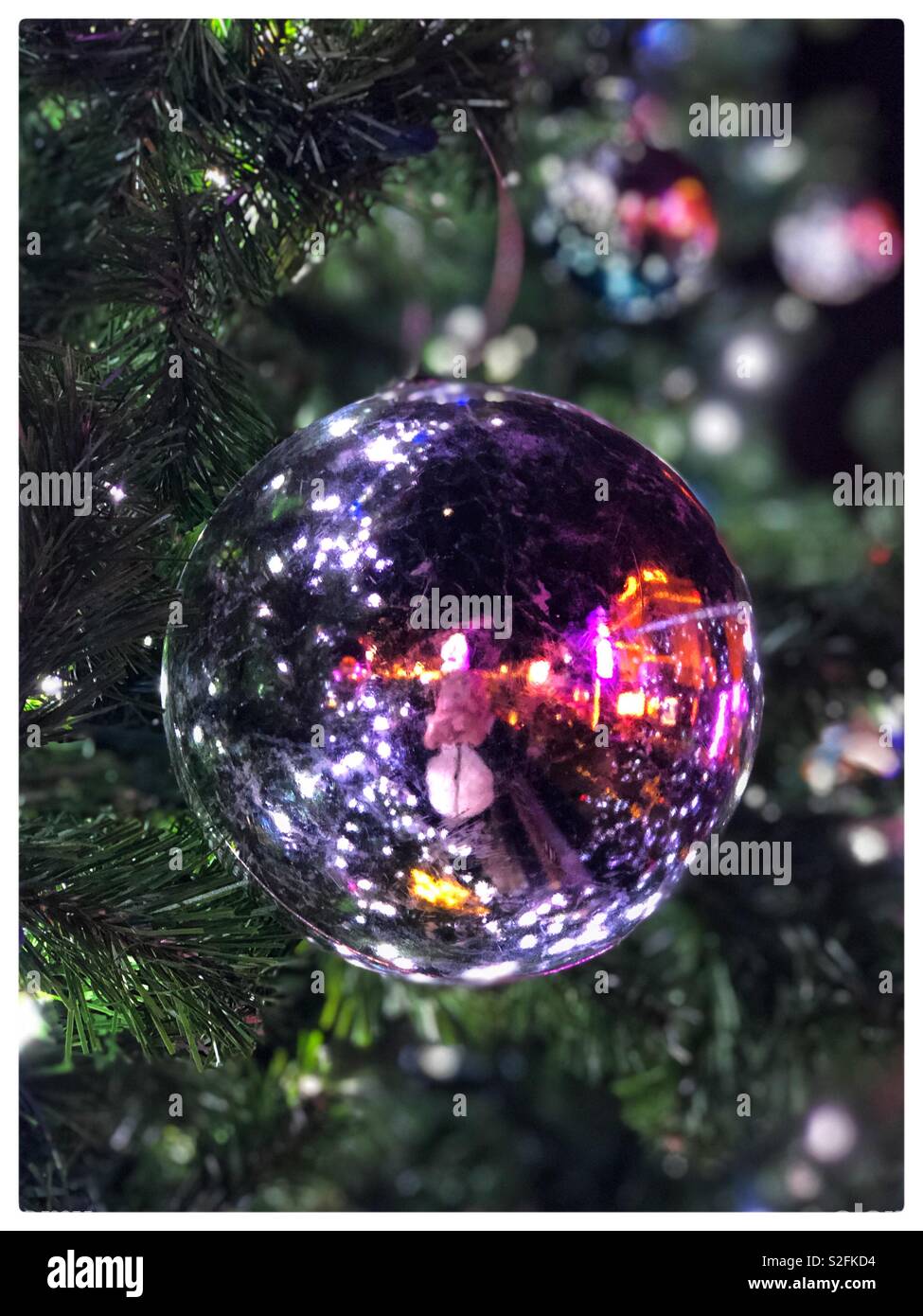 Christmas Tree Ornament Banque D'Images