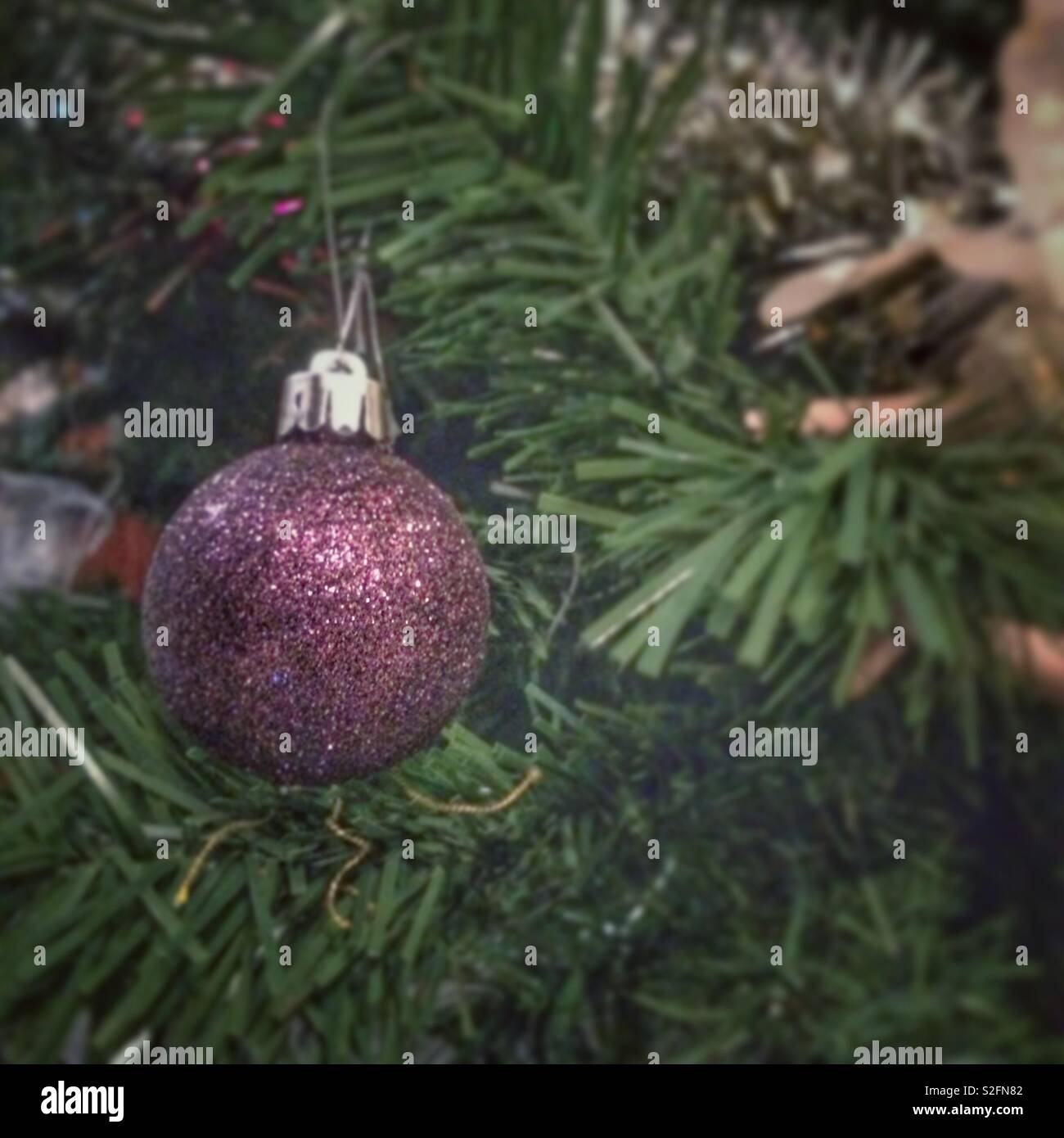 L'Éclat de Noël - Image de stock capturée avec un smartphone