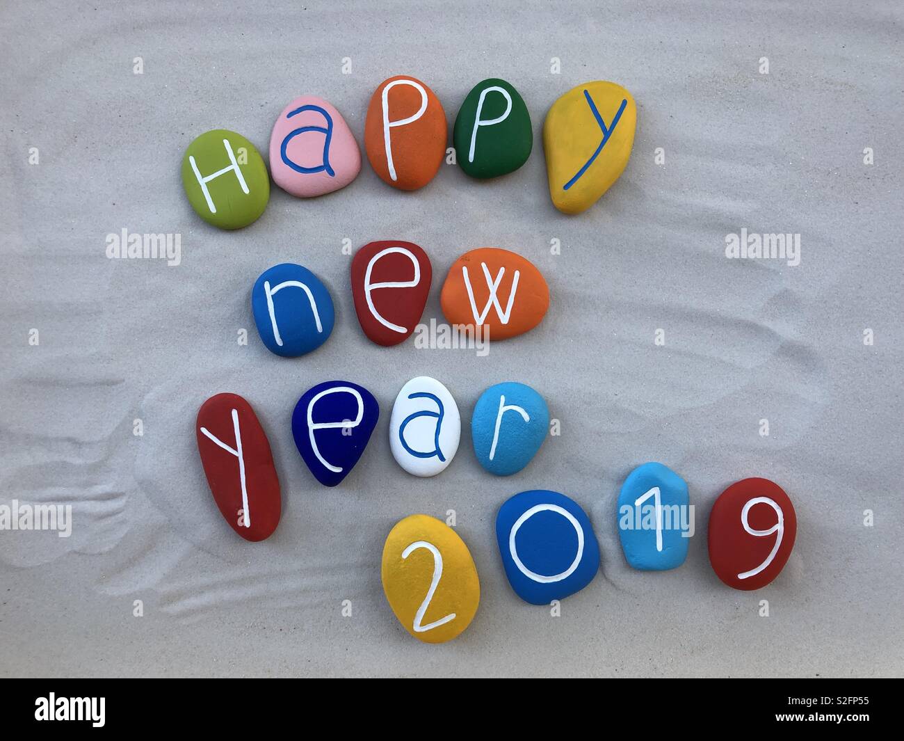 Bonne Année 2019 Banque D'Images